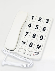 Big Button Phone White