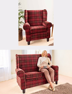 Cransford Two Seater Plus One Chair Taupe