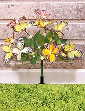 Butterfly Solar Lights 2 Set Multi