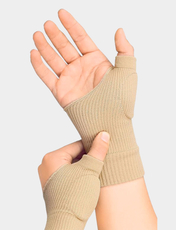 Gel Wrist Compression Supports BEIGE