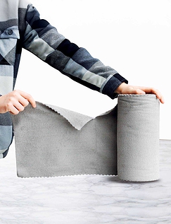 Microfibre Cloth Roll Grey