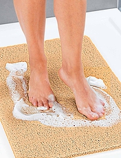 Slip Resist Shower Mat Beige