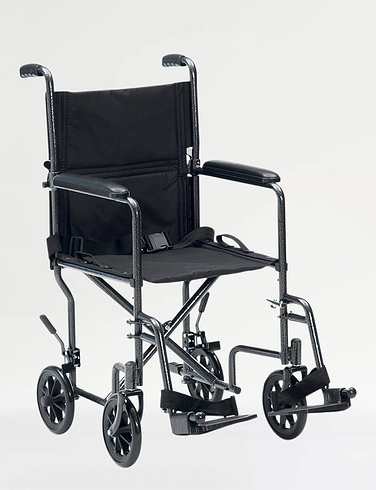 Steel Transit Wheelchair