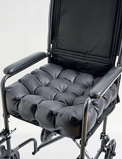 Boxed 4 Inch Wheelchair Cushion Charcoal