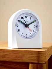 Cresendo Alarm Clock White