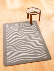Sculptured Pebble Rug Beige