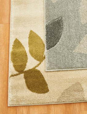 Leaf Rug Green