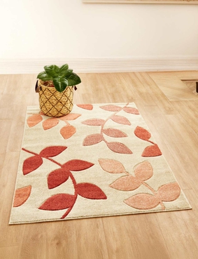 Leaf Rug Green