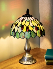 Tiffany Style Lamp Brass