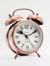 Traditional Alarm Clock Brass