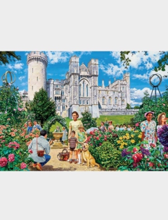 Gibsons Day Out With the Family Jigsaw  4 x 500 pc Boxed Set Multi