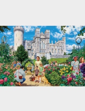 Gibsons Day Out With the Family Jigsaw  4 x 500 pc Boxed Set Multi
