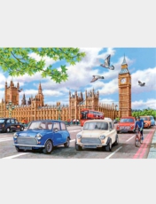 Nice Day For A Drive 4 x 500pc Jigsaw Boxed Set Multi