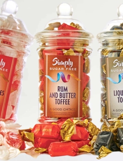 Rum and Butter Toffee Sugar Free Classic Jar Multi