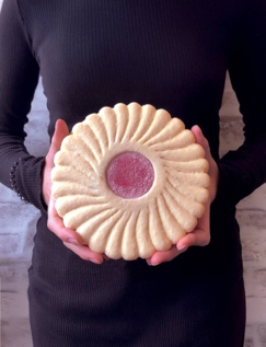 Giant Big Jammy Biscuit Shaped Chocolate Multi
