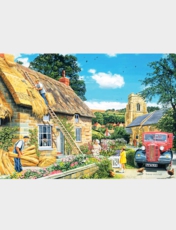 Ravensburger Village Life 4 x 500pc Boxed Jigsaw Set Multi