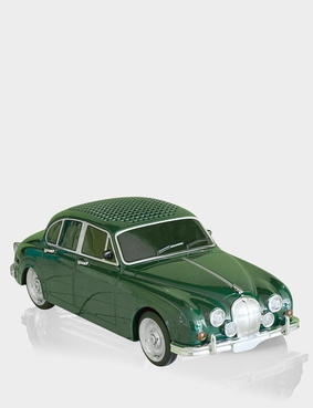 Nostalgic Classic Car Rechargeable Radio Burgundy