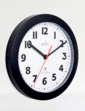 Radio Controlled Wall Clock Black