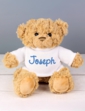 Teddy Bear With Jumper Blue