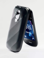 Maxcom Clamshell Mobile Phone Black