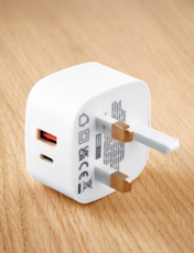 Super Fast USB Plug Charger White