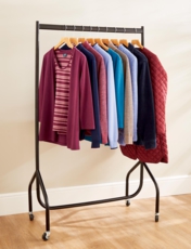 Clothes Rail Black