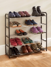 Shoe Rack Black