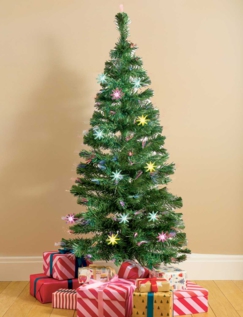 4 Foot Fibre Optic Christmas Tree Multi