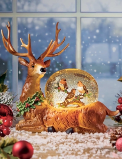 Light Up Glowing Snow Globe Multi