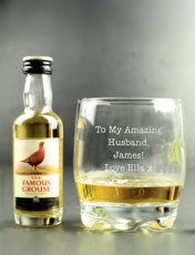 Personalised Whisky Miniature Set Multi