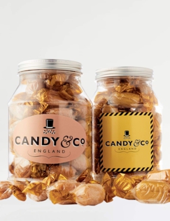 Set of 2 Crunch Sweet Jars Multi