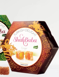 Crystallised Ginger Turkish Delight Multi