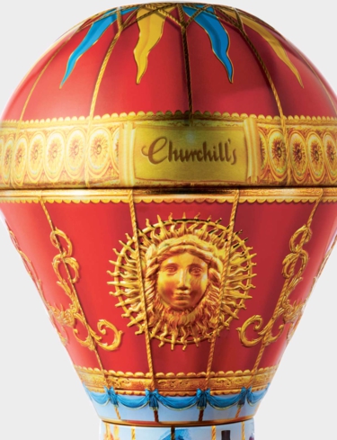 Chocolate Dipped Fudge Balloon Tin Money Box