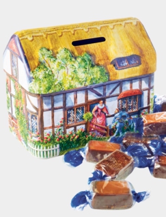 Fudge Old English Cottage Money Tin Multi