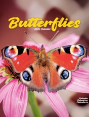 Butterflies Luxury 2025 2026 Calendar Multi