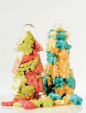Set of 2 Festive Jars Multi