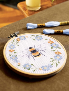 Queen Bee Cross Stitch Kit Multi