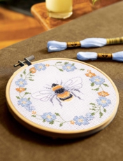 Queen Bee Cross Stitch Kit Multi