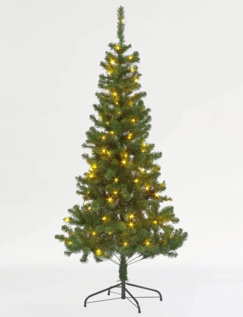 6 Foot Pre Lit Christmas Tree Multi