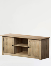 TV Media Unit Wood