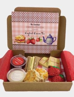 Chocolate English Cream Tea Set Multi