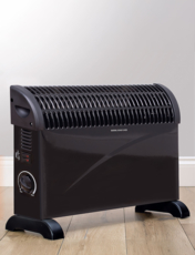 Convector Heater Black