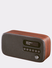 Dexter DAB FM Radio Walnut