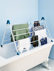 Black and Decker Extendable Bath Airer White