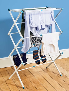 Black and Decker Extendable Airer White