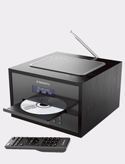 Oakcastle CD Radio Black