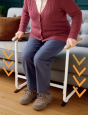 Stand Assist Frame White