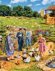 Gibsons Daily Deliveries 4 x 500 Piece Jigsaw Set Multi