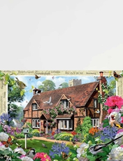Ravensburger Country Gardens 4 Set 500 Piece Jigsaws Multi