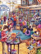 Gibsons Page Turners 1000PC Jigsaw Multi